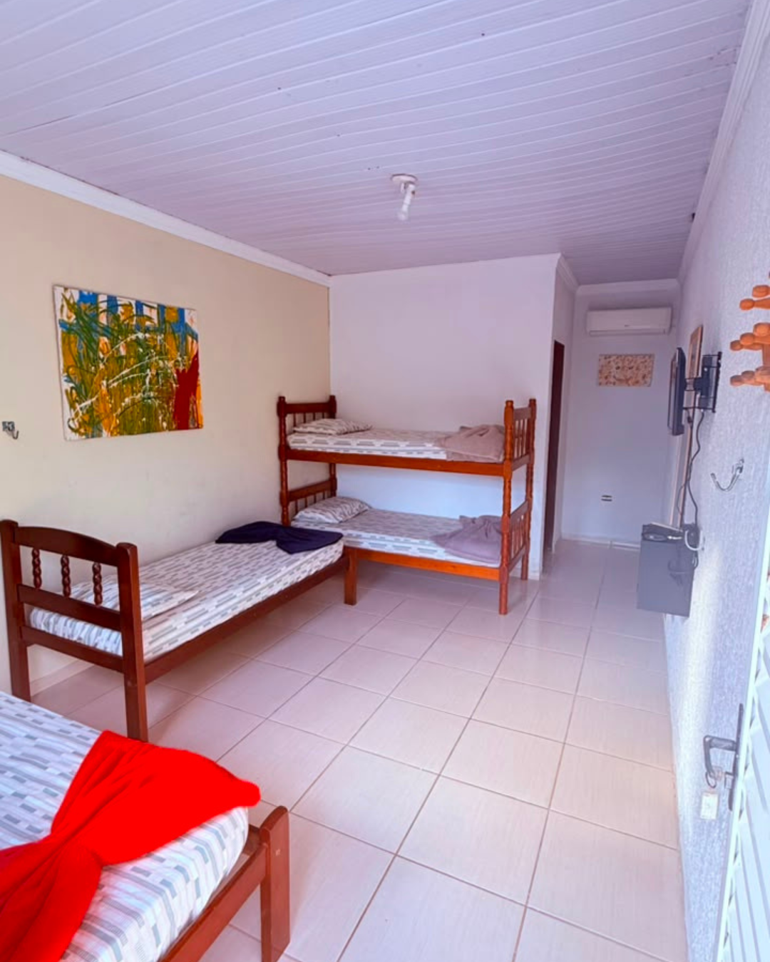 Quarto família com beliches