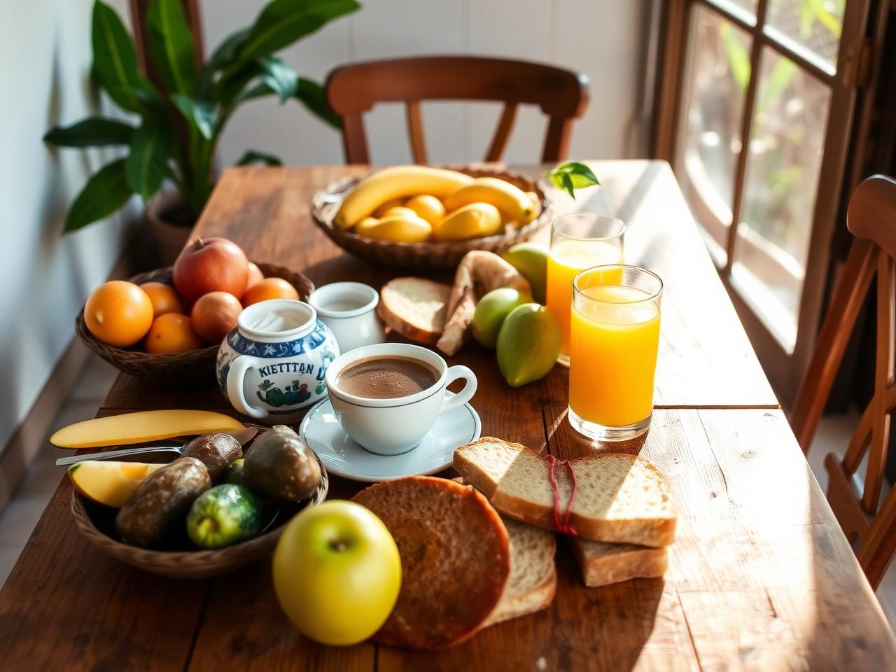 Café da manhã regional
